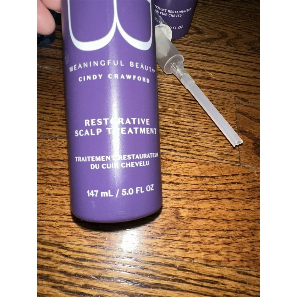 Meaningful Beauty Cindy Crawford Restorative Scalp Treatment 2 5 oz‎ Bottles…NEW